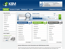 Tablet Screenshot of km.de